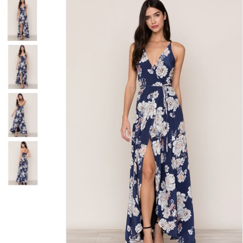 Yumi Kim Rush Hour Silk Maxi Dress